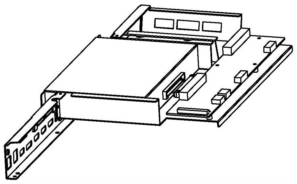 一种OPS电脑与尾板的插拔防呆结构的制作方法