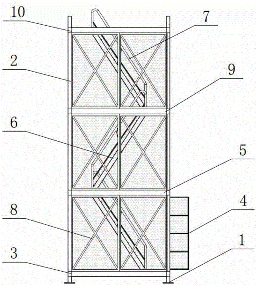 新型施工马道的制作方法