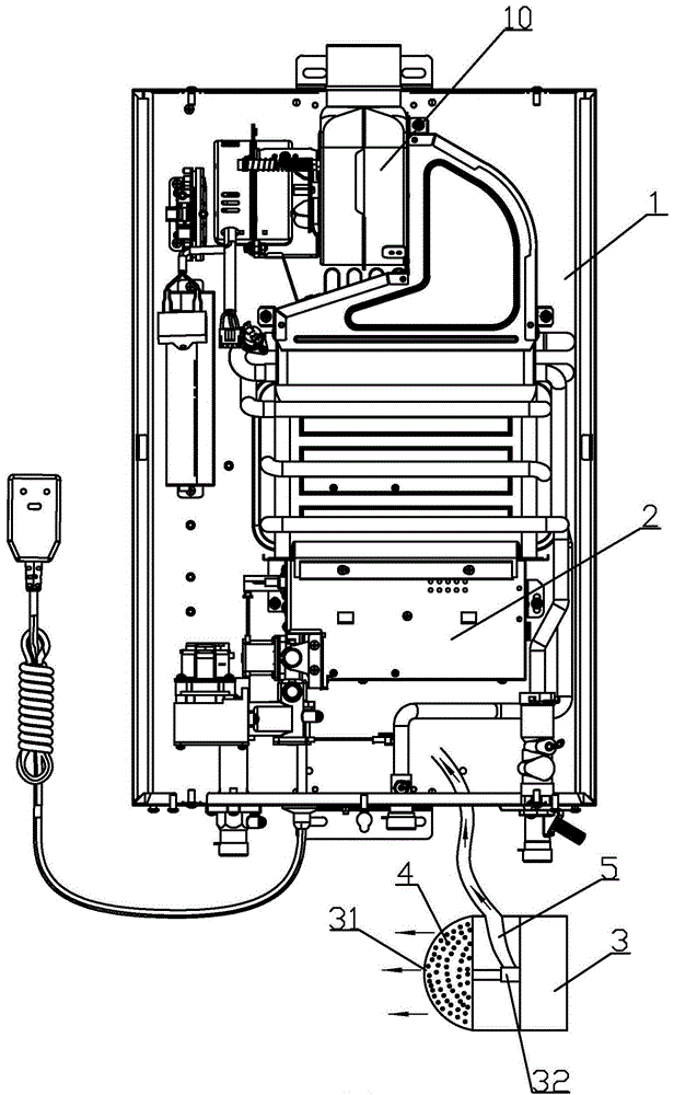 一种具有氧疗功能的燃气热水器的制作方法