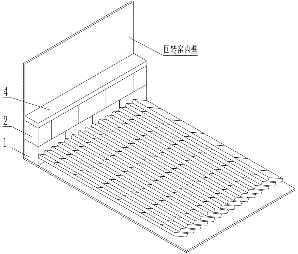 改进篦冷机矮墙结构的制作方法