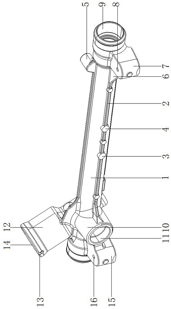 一种汽车转向系统整体铝合金壳体的制作方法