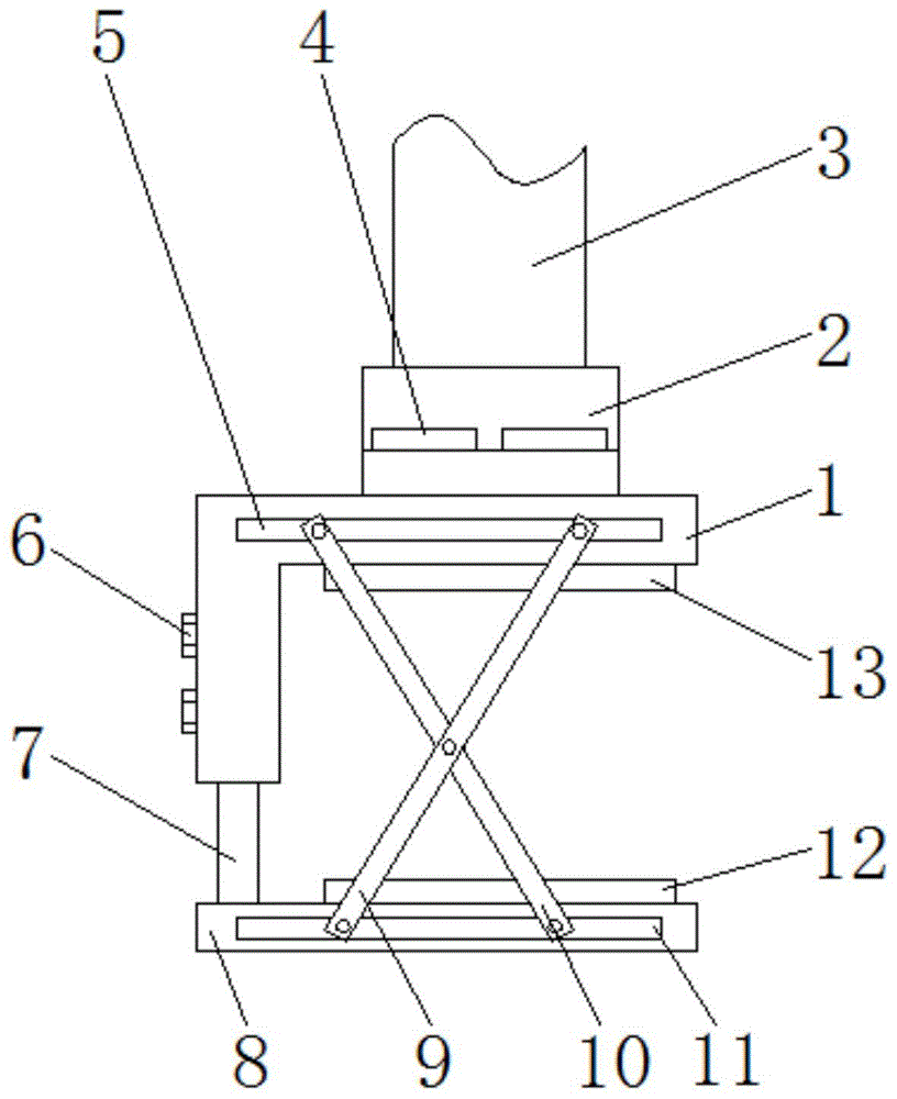 一种连接牢固的建筑幕墙连接结构的制作方法