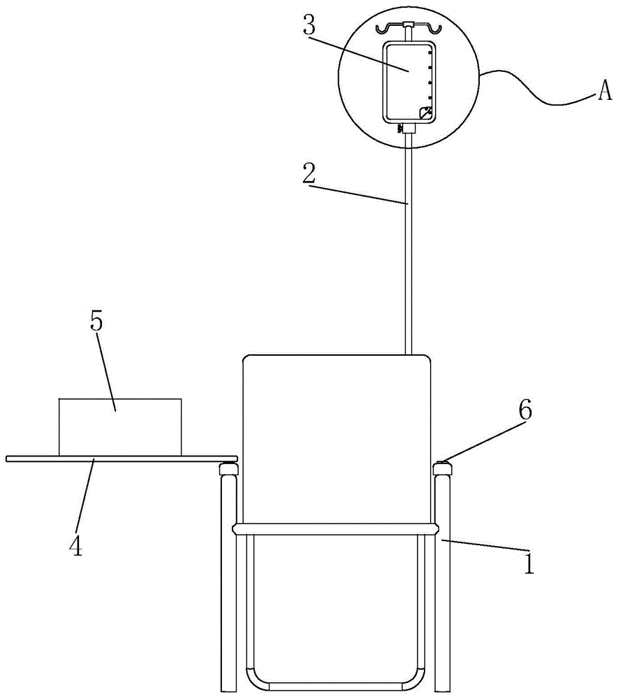 一种腹膜透析患者专用治疗椅的制作方法