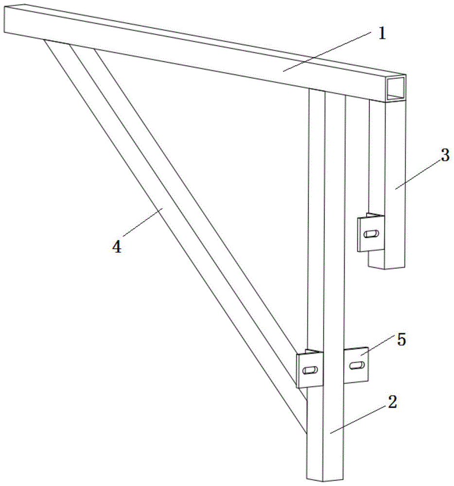 一种建筑施工用悬挂式支架的制作方法
