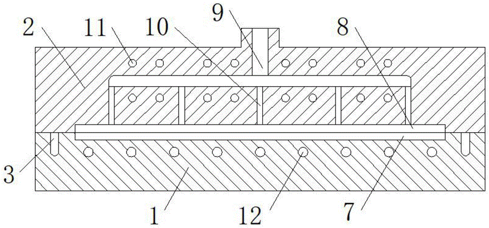 一种笔记本电脑底盖模具的制作方法