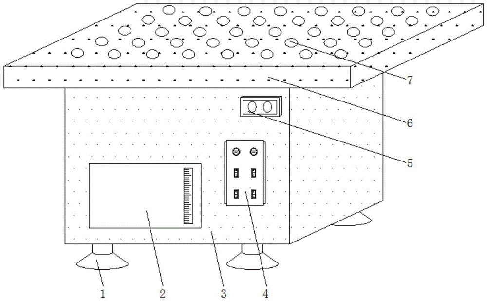 一种服装加工用熨烫台的制作方法