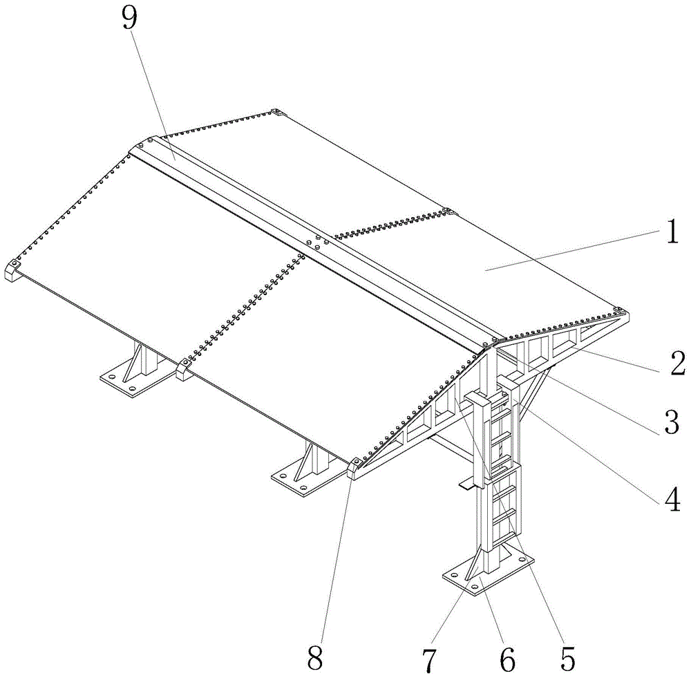 一种建筑施工用材料加工棚的制作方法