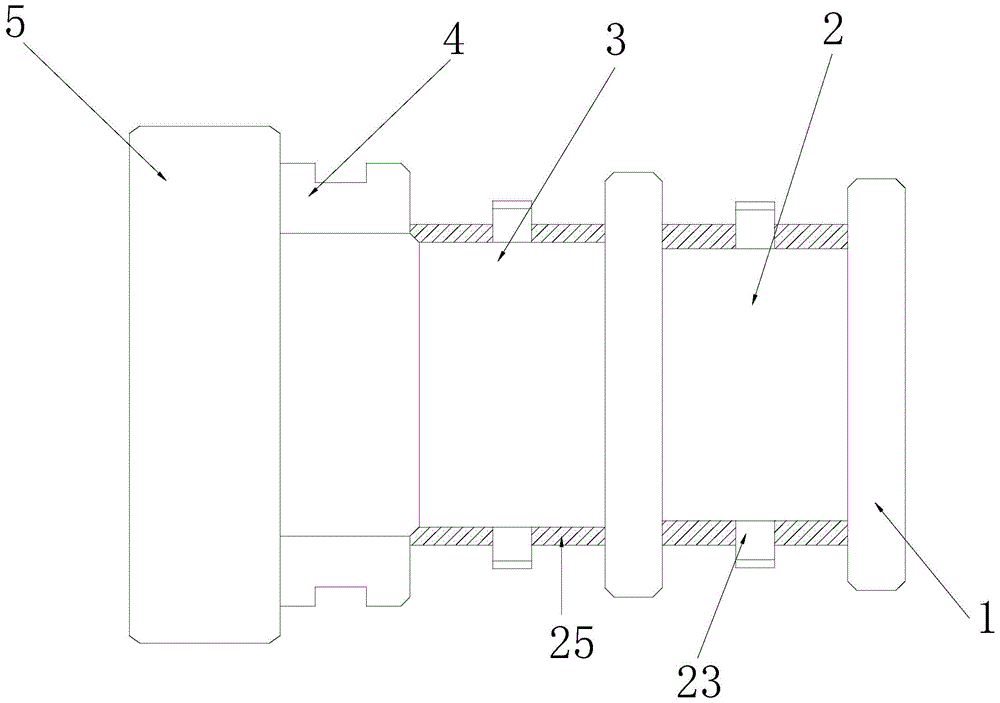 一种内扣式接口内套的制作方法