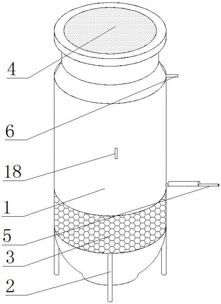 一种橡胶制品热挤出胶片水冷循环装置的制作方法