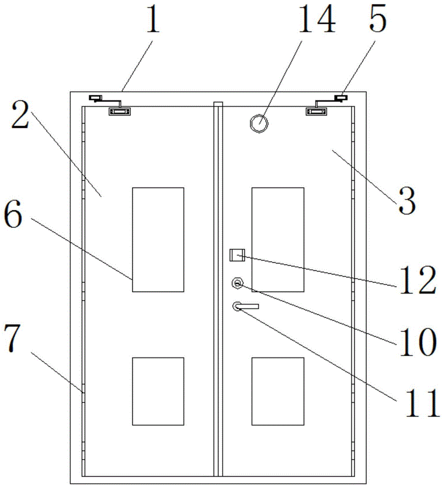 一种新型钢质门的制作方法