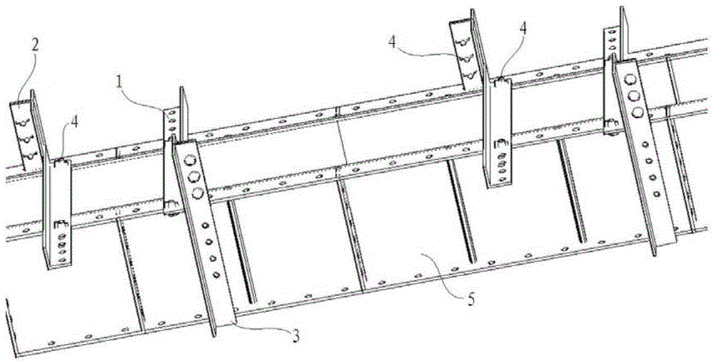 一种可调节吊模翻边加固吊杆结构的制作方法