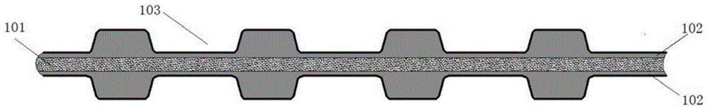 分层式石墨复合双极板及其加工系统