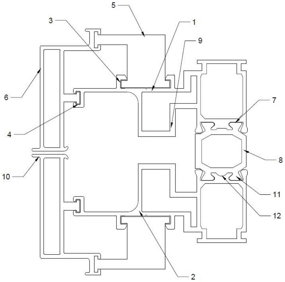 一种新型建筑用窗框的制作方法