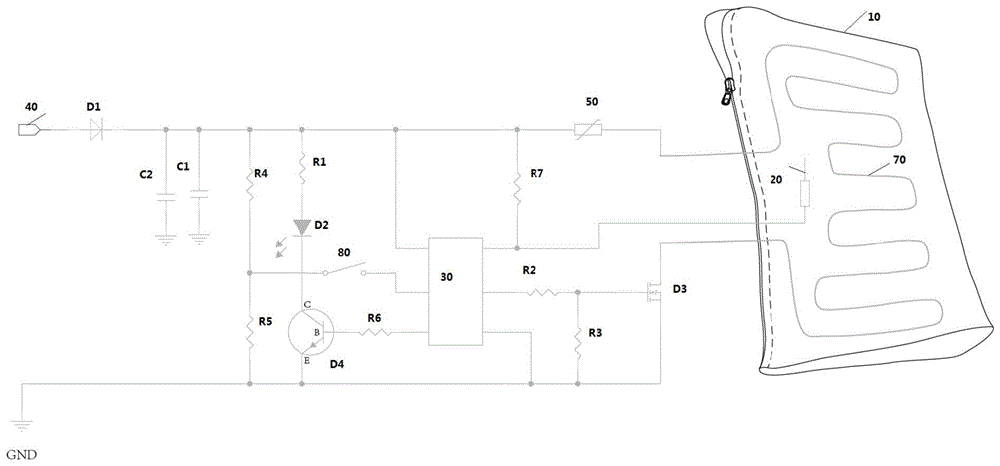 恒温型电子消毒包的制作方法