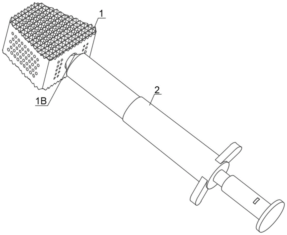 一种适合填充浆状人工骨的椎间融合器及其填充工具的制作方法