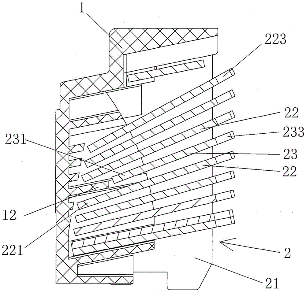 一种塑壳断路器的灭弧室结构的制作方法