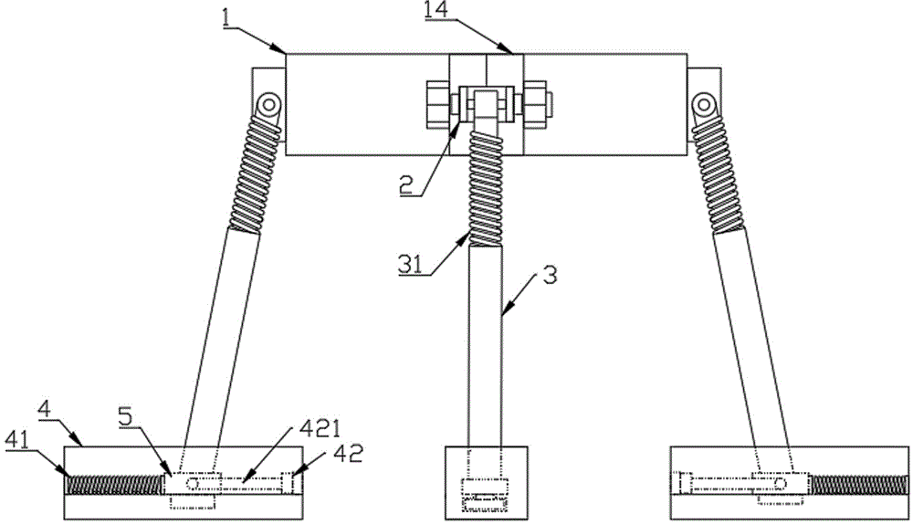 园林树木用固定架的制作方法