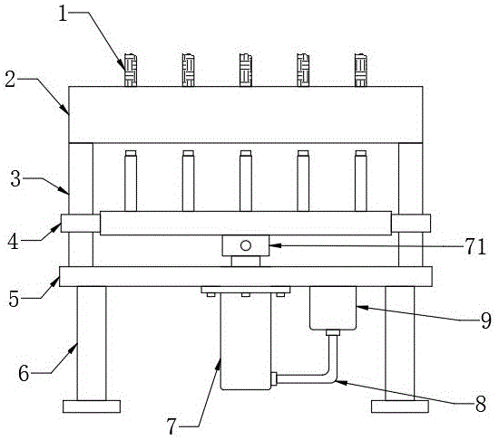 多位橡胶套管成型模具的制作方法