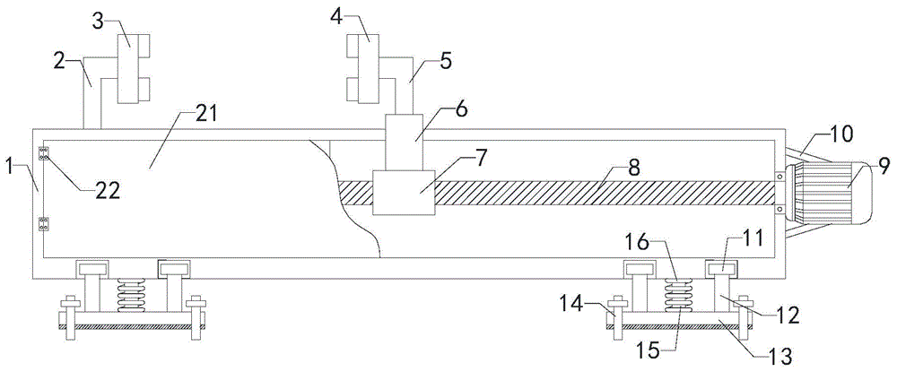 一种冷轧带肋钢筋生产线的卧式拉拔机的制作方法