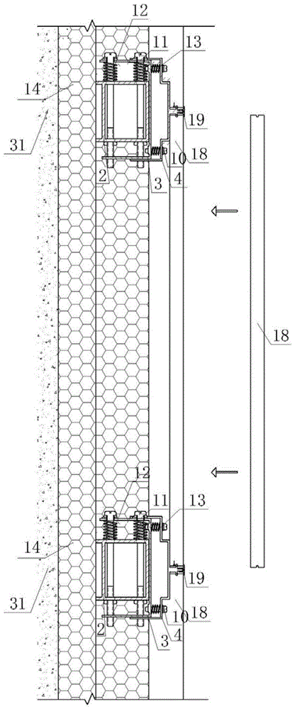 用于建筑外墙的石材安装装置和石材安装方法与流程