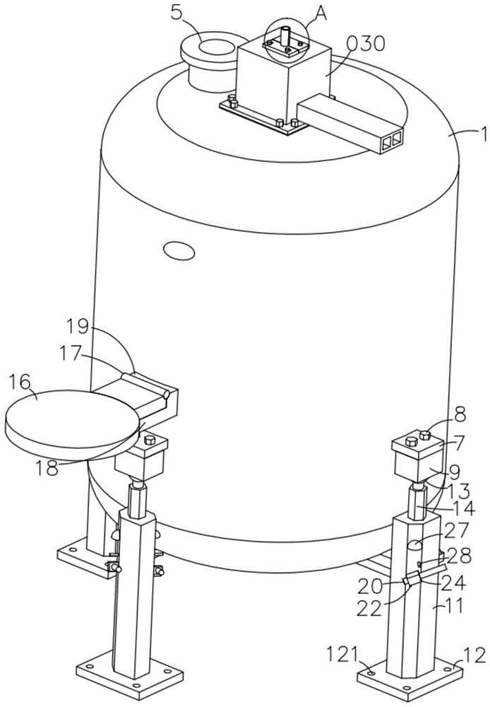 一种环保型水性冷喷锌涂料加工用的低噪声反应釜的制作方法