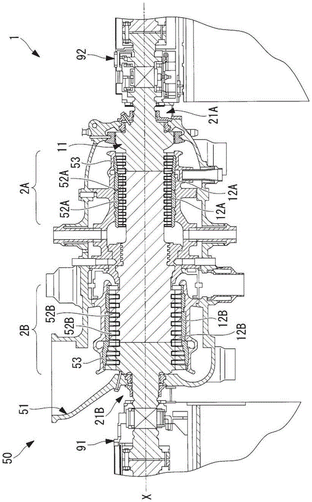 涡轮转子的固定装置、具备其的涡轮模块及涡轮模块的输送方法与流程