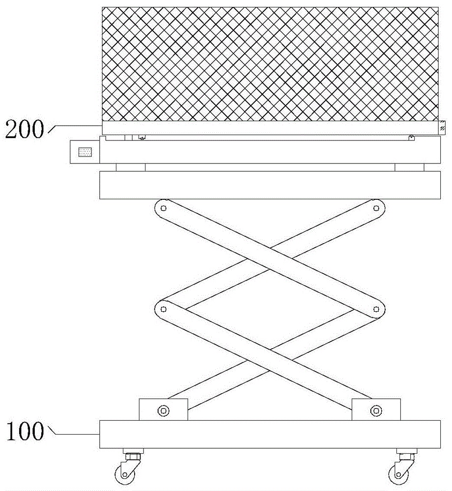 一种幕墙安装用操作平台的制作方法