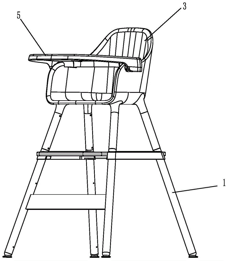 一种多功能儿童餐椅的制作方法