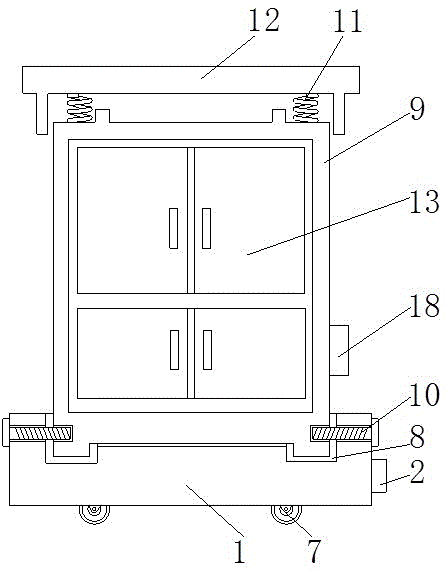 一种具有散热功能且便于安装的高压变频器的制作方法