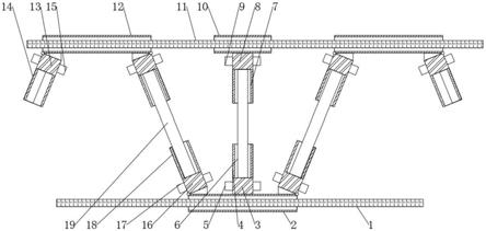 一种阳极氧化生产线的快装式桁车连接结构的制作方法
