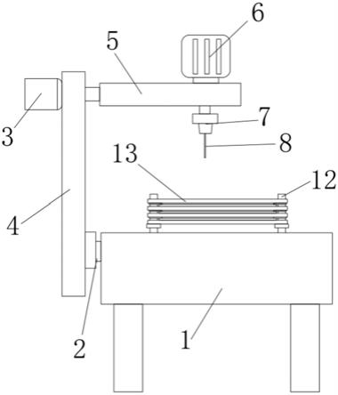 一种电子镇流器生产用PCB板钻孔装置的制作方法