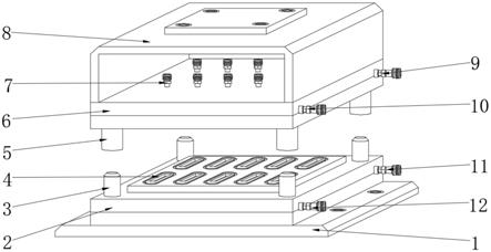 一种型档板座生产用于便于脱模的模具结构的制作方法