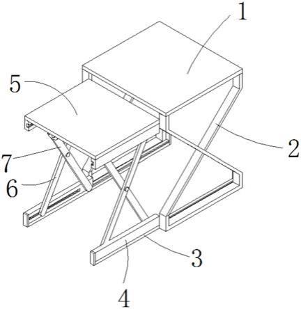 一种便于收放的餐桌的制作方法