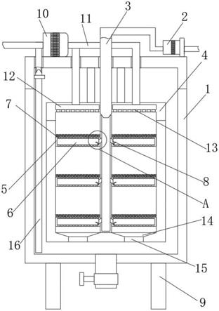 一种生物工程用浮筒式微生物培养罐的制作方法