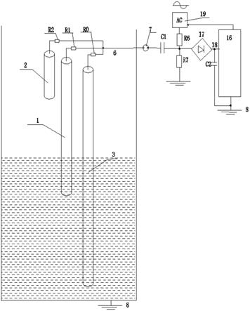 防结垢电极导电液位传感器及其构成的导电液位检测装置的制作方法
