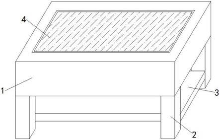 一种钢材加工用工作台的制作方法