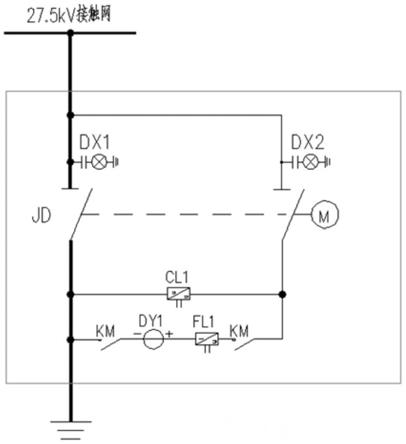 一种交流牵引供电系统的27.5kV智能接地装置的制作方法
