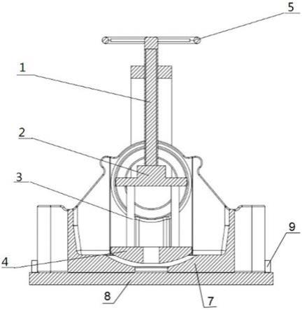 一种列车支座专用检测工具的制作方法