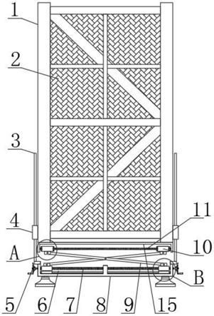 独立式安全梯笼的制作方法