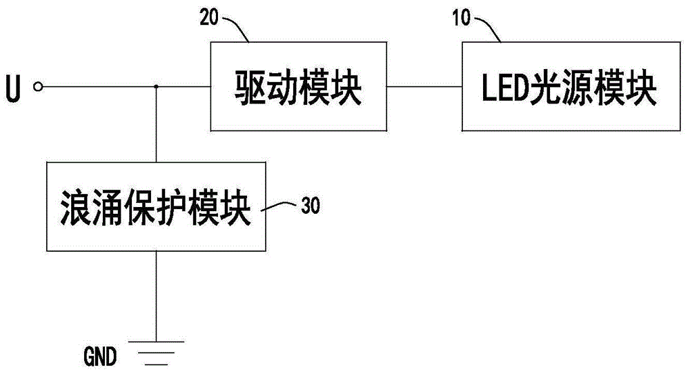 抗雷击防误接的塔吊灯的制作方法