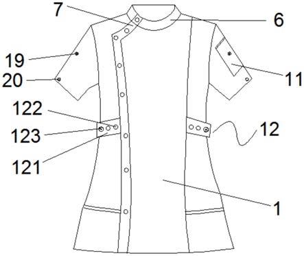 一种助产士专用服的制作方法