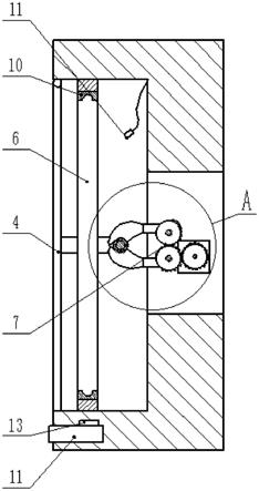 一种电梯内显示屏安装结构的制作方法