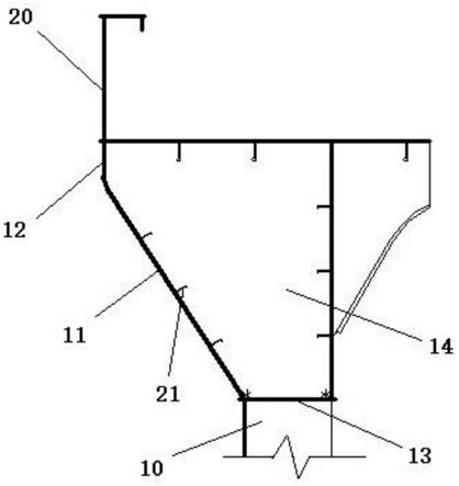 散货船顶墩结构的制作方法