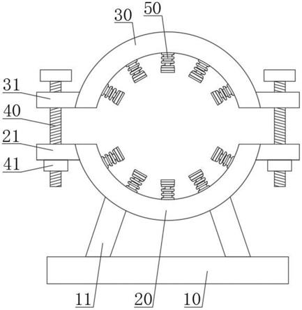 一种水利施工管道固定装置的制作方法