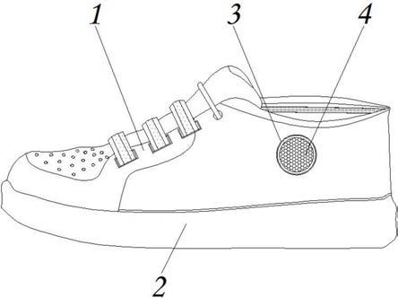 一种可调节受压检测位置的智能慢跑鞋的制作方法