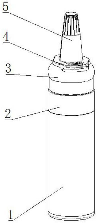 具有混合机构的分区存储式化妆品容器的制作方法