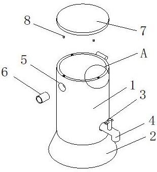 水厂专用可在线清洗的反洗叠片过滤器的制作方法