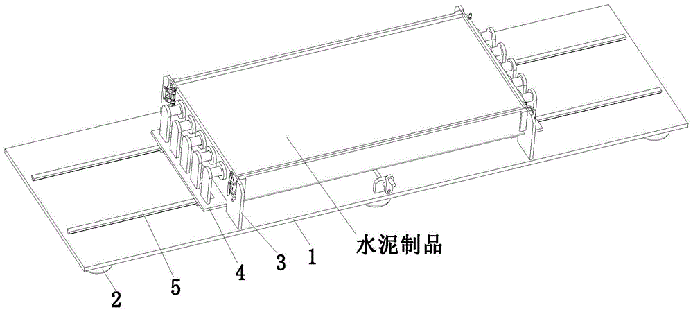 一种保温水泥制品制作成型脱模装置及脱模方法与流程