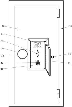 一种ATM机安全防护门的制作方法