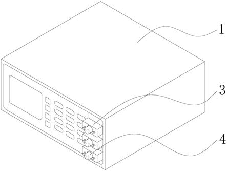 一种热工仪表校验仪的防脱落结构的制作方法